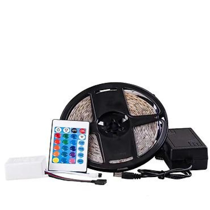 Светодиодная лента 5 м (SMD 5050, 60 LED/м) – яркое освещение с Бишкек - сүрөт 3