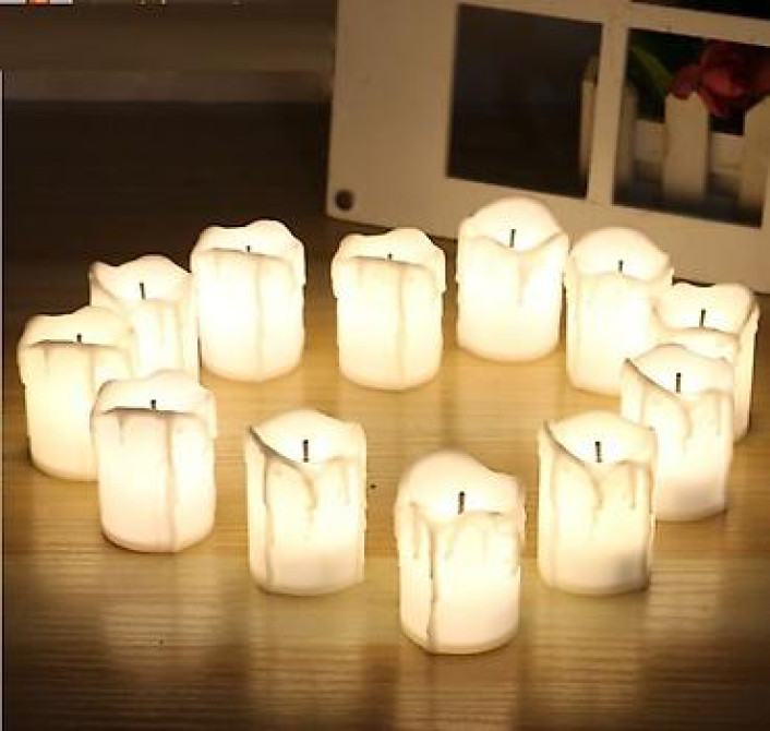 Светодиодная свеча тающая (Упаковка 24шт) Что может быть романтичнее Бишкек - сүрөт 5