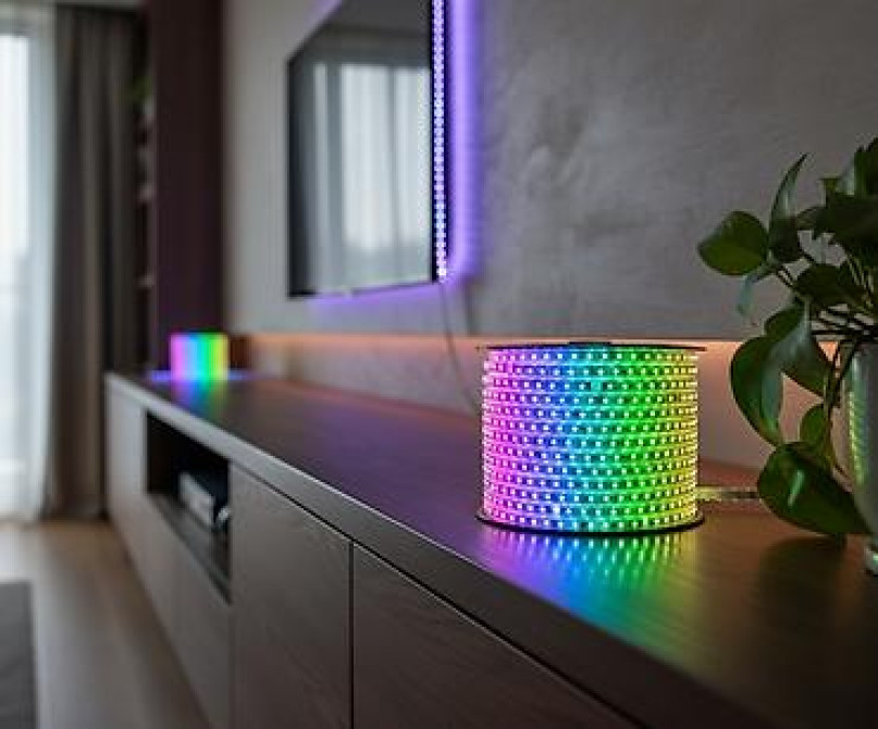 Бренд MISOON, светодиодная лента 5050 RGB, уличное освещение Бишкек - изображение 1