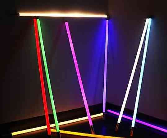 Светодиодная RGB LED трубка 0.9 м с пультом управления — портативная Бишкек