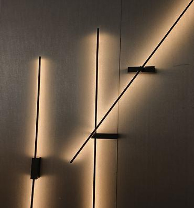 Бра (настенный светильник, IP44) Элегантное настенное бра с теплым Бишкек - изображение 1