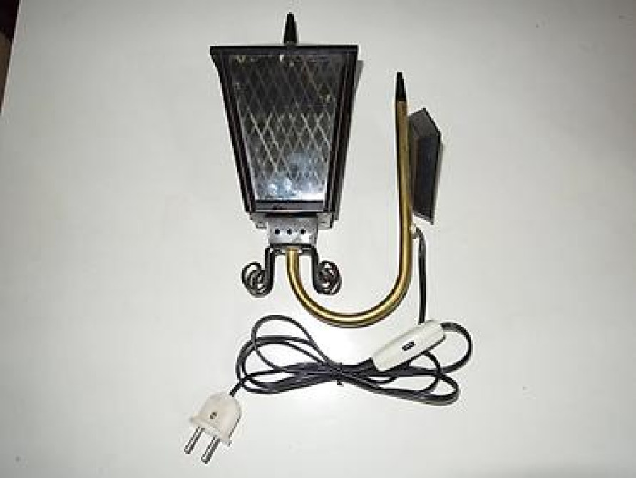 Светильник фонарь с витражом в ретро стиле винтажный СССР Настенный Бишкек - изображение 1