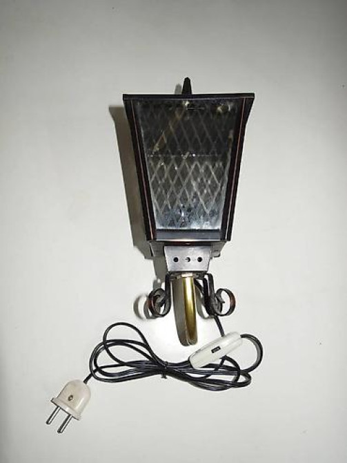 Светильник фонарь с витражом в ретро стиле винтажный СССР Настенный Бишкек - изображение 3