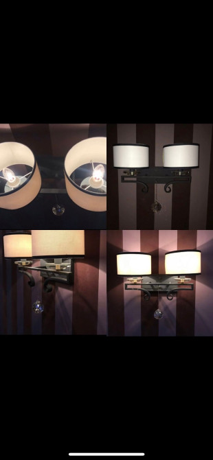 Продам красивые уникальные бра. Будет смотреться элегантно где бы вы Бишкек - сүрөт 1