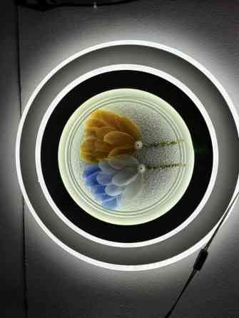 Настенный/потолочный светильник с декоративным центром - Тип Бишкек