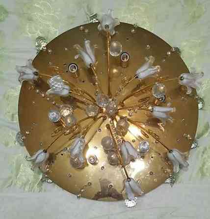 1. Бра настенное
2. Ночной светильник 
3-5. Плафоны
6. Люстра большая Бишкек