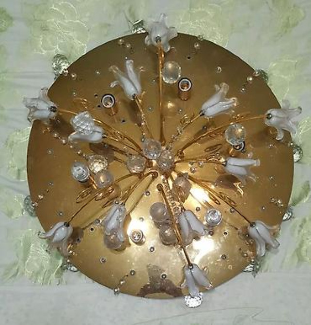 1. Бра настенное
2. Ночной светильник 
3-5. Плафоны
6. Люстра большая Бишкек - изображение 6