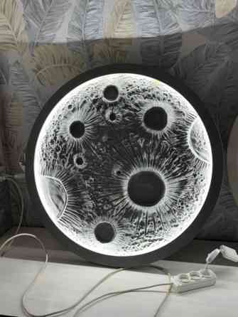 ???? Декоративный светильник «Луна» ручной работы — стиль, уют и магия Бишкек