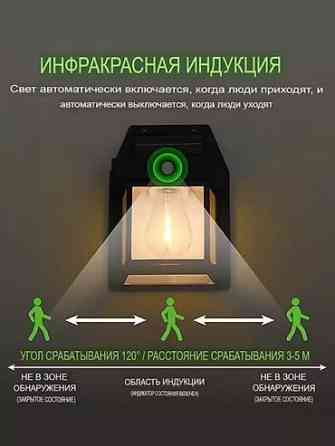 Светильник на солнечной батарее (уличный, садовый) с датчиком Бишкек