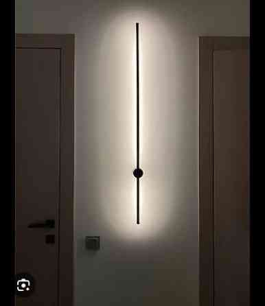 Настенный светодиодный светильник с минималистичным дизайном, идеально Бишкек