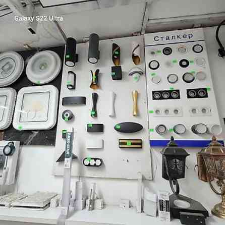 Настенные и встраиваемые светильники для дома и улицы Ассортимент на Бишкек