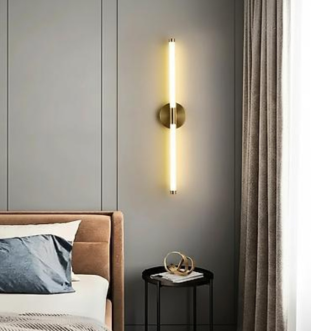 Элегантный настенный светильник с цилиндрическим плафоном и Бишкек - изображение 1