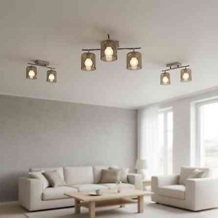 Настенные/потолочные светильники с плафонами из тонированного стекла Бишкек