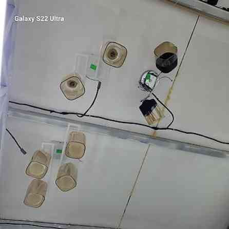 Настенные/потолочные светильники с плафонами из тонированного стекла Бишкек
