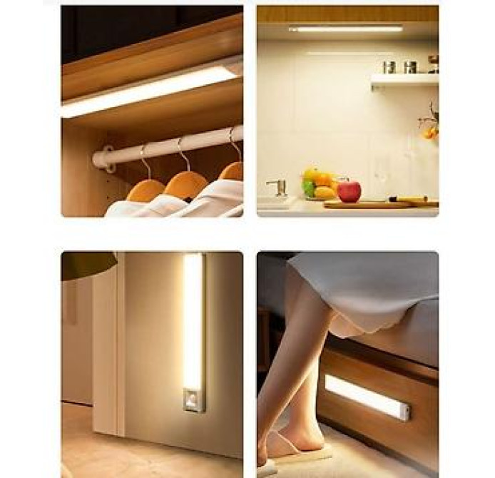 Перезаряжаемая трехцветная лампа с датчиком движения на магнитном Бишкек - изображение 2