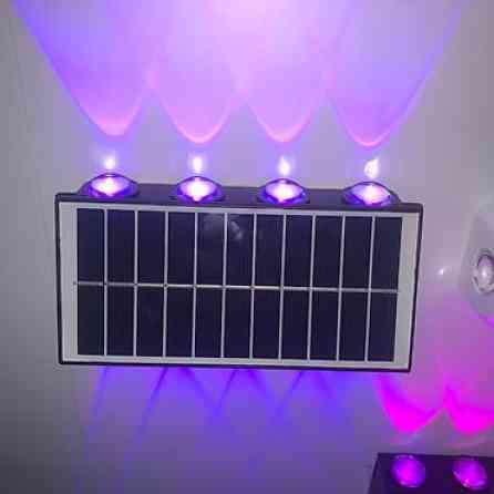 Настенный уличный светильник с солнечной панелью - Питание от Бишкек