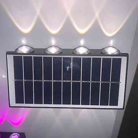 Настенный уличный светильник с солнечной панелью - Питание от Бишкек