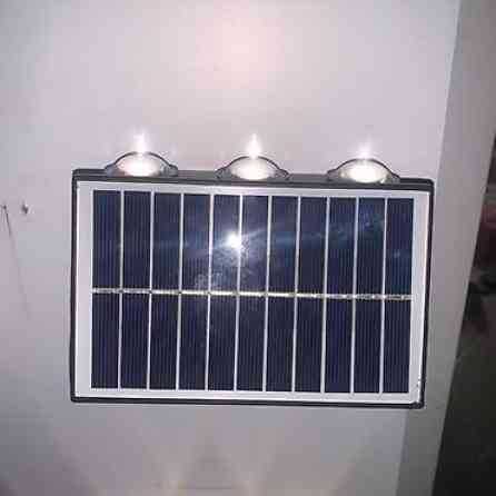 Настенный уличный светильник с солнечной панелью - Питание от Бишкек