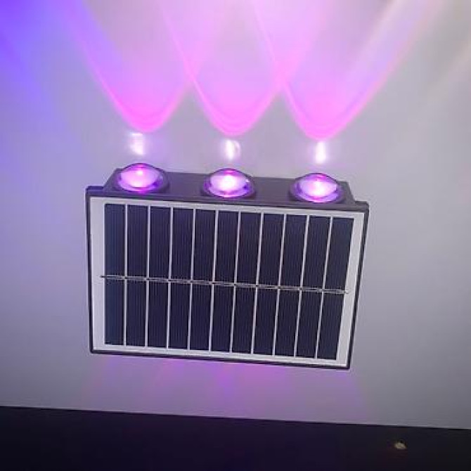 Настенный уличный светильник с солнечной панелью - Питание от Бишкек - изображение 3