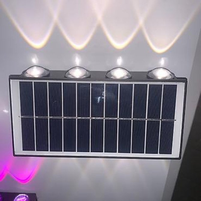 Настенный уличный светильник с солнечной панелью - Питание от Бишкек - изображение 5