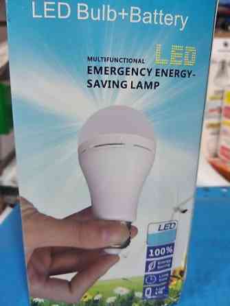 Лампочка аккумулятордук батарейи менен Бишкек