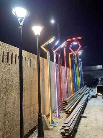 Уличные LED‑фонари | Декоративное освещение Современные уличные Бишкек