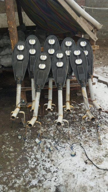 Уличные светодиодные светильники «кобра» с кронштейнами Описание: - Bishkek - photo 1