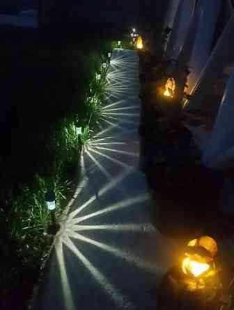 Солнечные уличные фонари с тёплым светом — без проводов и забот! Бишкек