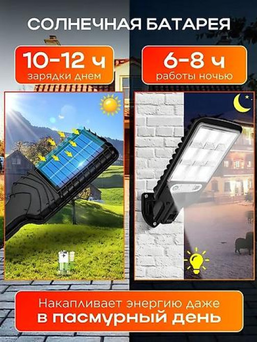 Скидка скидка скидка Умная наружная солнечная лампа IP44 Бишкек - изображение 3