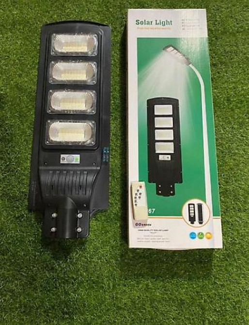 Солнечный прожектор с пультом 250вт Солнечный прожектор с пультом Бишкек - изображение 1