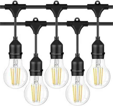 Ретро Гирлянда – Атмосферное Освещение для Дома и Улицы! ✨ Стильная Бишкек