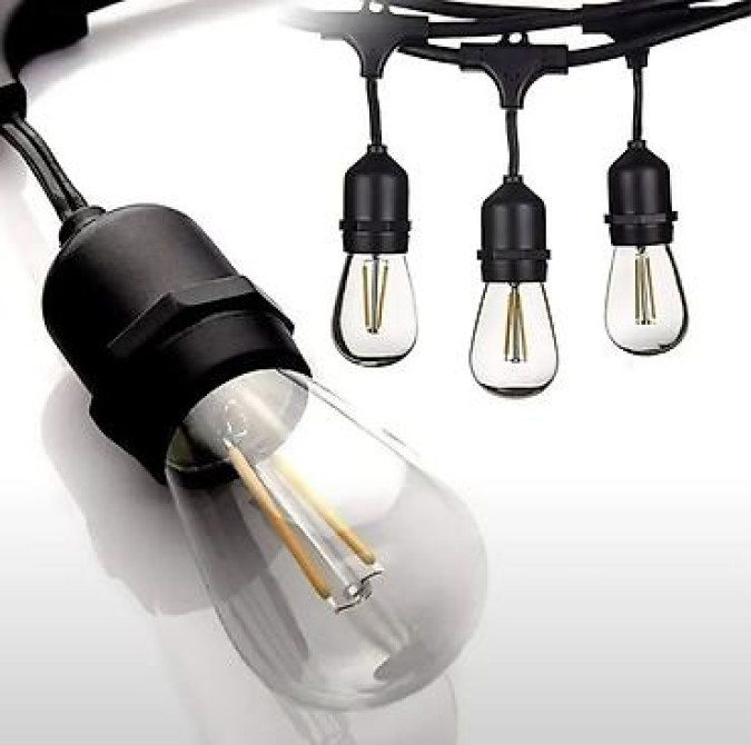 Ретро Гирлянда – Атмосферное Освещение для Дома и Улицы! ✨ Стильная Бишкек - изображение 3