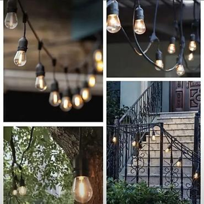 Ретро Гирлянда – Атмосферное Освещение для Дома и Улицы! ✨ Стильная Бишкек - изображение 6
