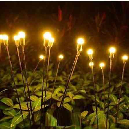 Cадовый 8 диодный декоративный светильник на солнечной батарее Бишкек