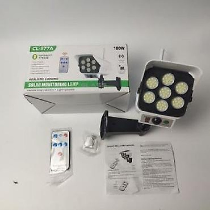 Уличная камера муляж светильник с датчиком движения Solar Monitoring Бишкек - изображение 2