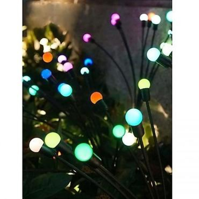 Садовый декоративный светильник на солнечной батарее – 8 диодов Бишкек - изображение 2