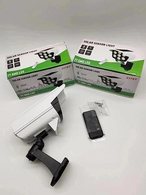 Уличный светильник с солнечной батареей и датчиком движения выглядит Бишкек - изображение 4