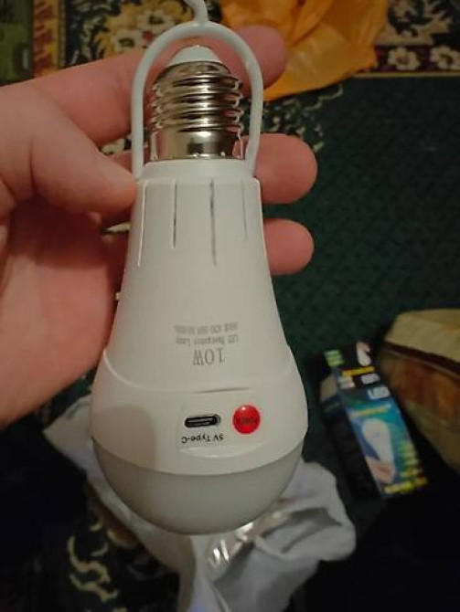 ⚡ Отключение электричества? Не проблема! ???? Аккумуляторная LED-лампа Бишкек - изображение 2