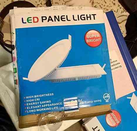 Светодиодный светильник новый,Светодиодные лампы 20 ватт в наличии Бишкек