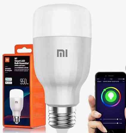 Лампа светодиодная Xiaomi Mi Smart LED Bulb Essential (White and Бишкек