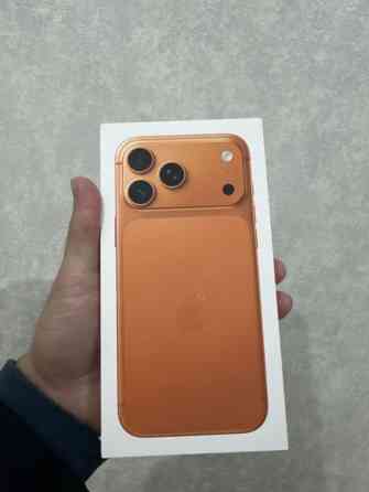 IPhone 17 Pro Max, Новый, 512 ГБ, Оранжевый, Кабель, Коробка, 100 % Бишкек