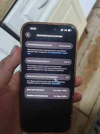 IPhone 17 Pro Max, Новый, 512 ГБ, Оранжевый, Зарядное устройство, В рассрочку, 100 % Бишкек