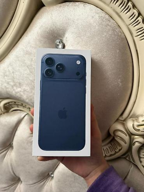 IPhone 17 Pro Max, Новый, 1 ТБ, Синий, Коробка Бишкек - изображение 1