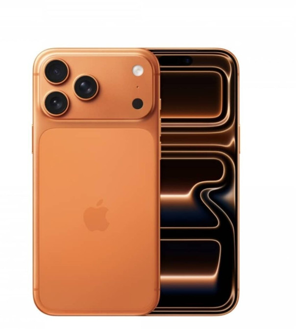 IPhone 17 Pro Max, Новый, 512 ГБ, Оранжевый, Зарядное устройство, Кабель, Коробка Бишкек - изображение 1