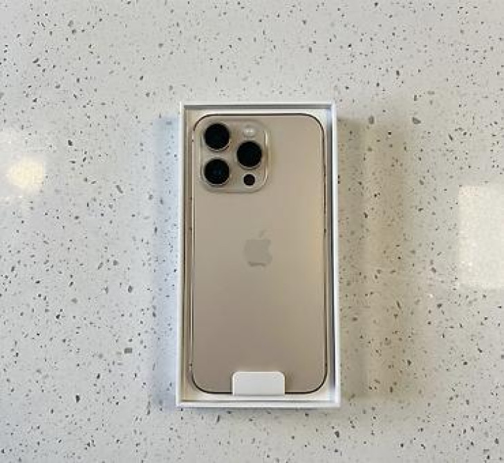 IPhone 16 Pro, Новый, 256 ГБ, Desert Titanium, Коробка, 100 % Бишкек - изображение 2