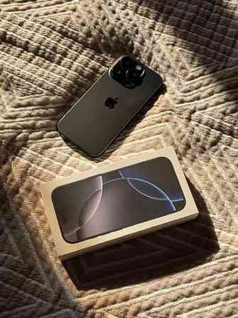 IPhone 16 Pro, Новый, 512 ГБ, Black Titanium, Коробка, 100 % Бишкек
