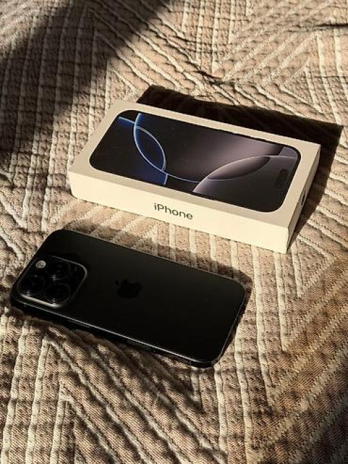 IPhone 16 Pro, Новый, 512 ГБ, Black Titanium, Коробка, 100 % Бишкек - изображение 5