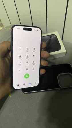 IPhone 16 Pro, Новый, 128 ГБ, Черный, Защитное стекло, Чехол, Коробка, 89 % Бишкек