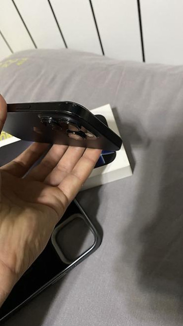 IPhone 16 Pro, Новый, 128 ГБ, Черный, Защитное стекло, Чехол, Коробка, 89 % Бишкек - изображение 7