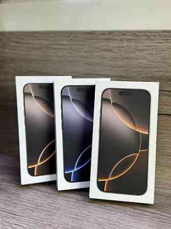 IPhone 16 Pro, Новый, 256 ГБ, Desert Titanium, Зарядное устройство, Защитное стекло, Кабель, В рассрочку, 100 % Бишкек
